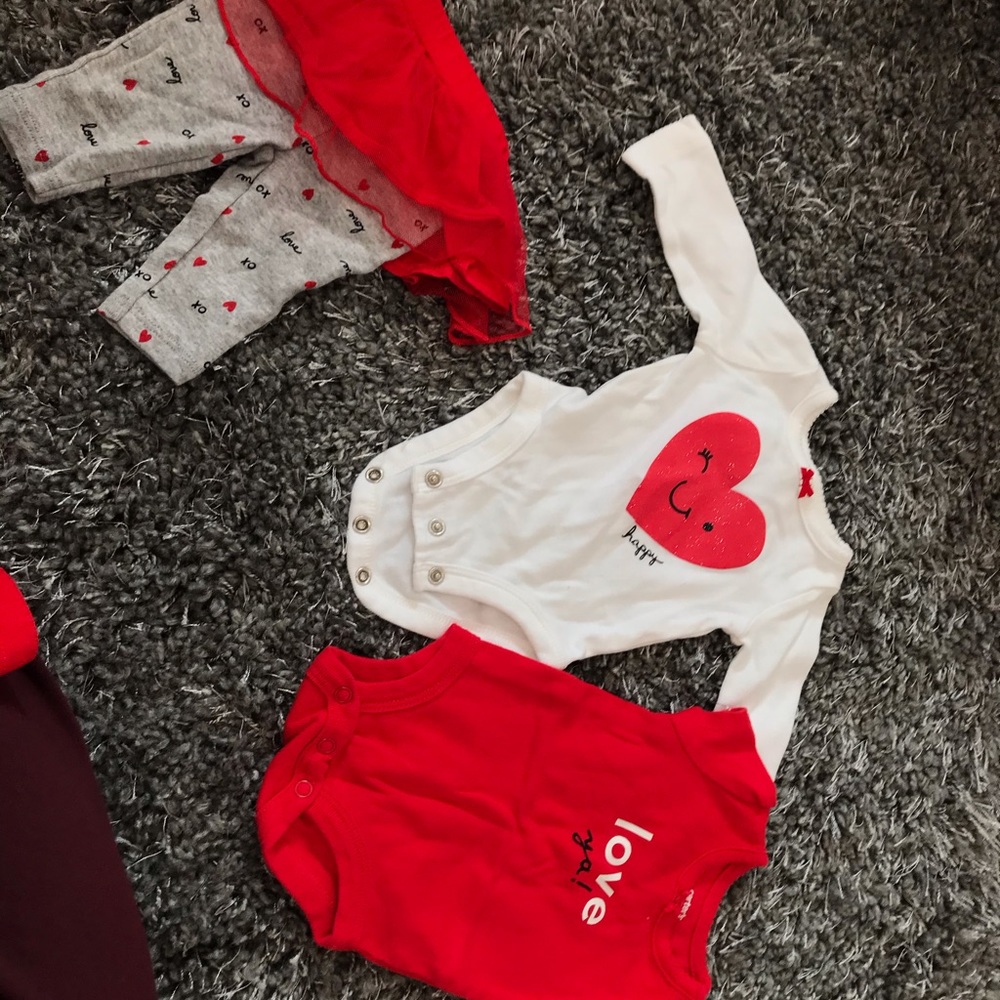 Lots of baby clothes